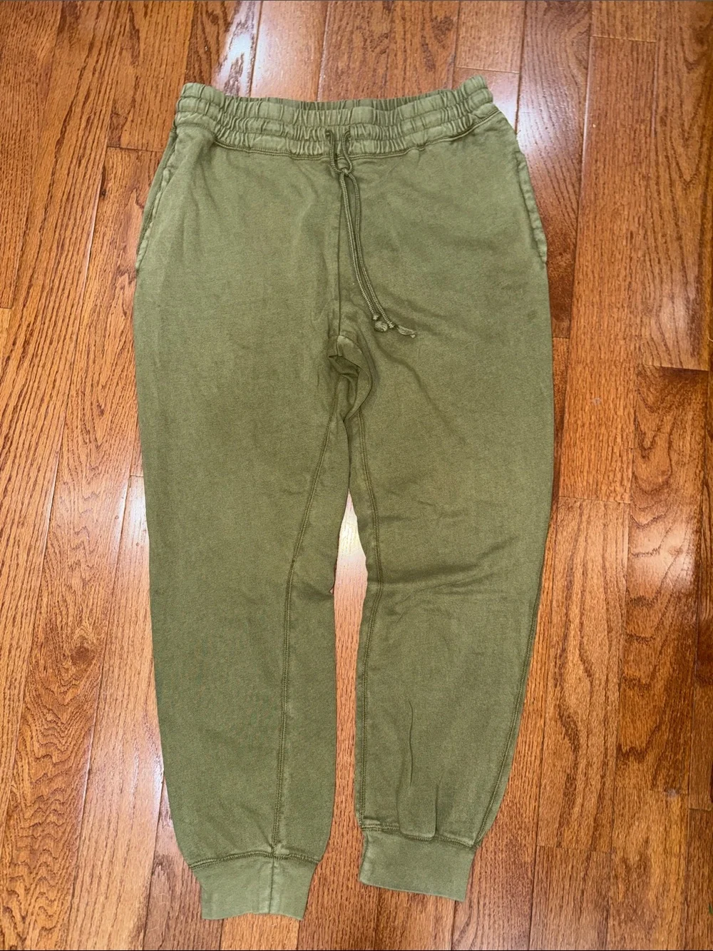 J. Crew Olive Drawstring Jogger Sweatpants